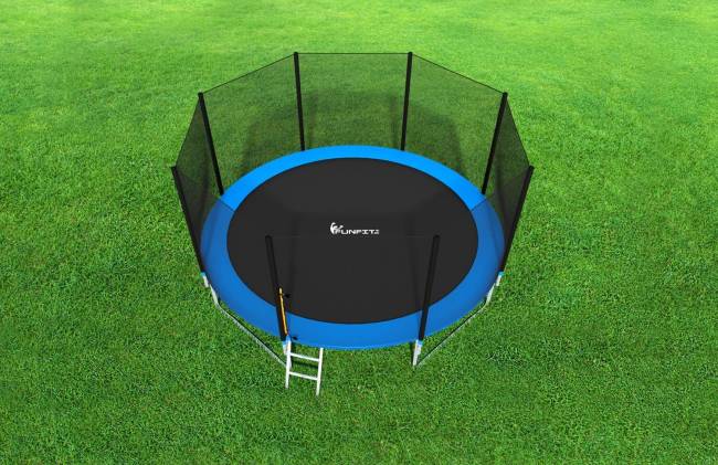 Батут "FunFit 404 см - 13ft", синий