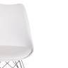Стул Тулип Айрон Чаир/Tulip Iron Chair (мод.EC-123)/1 шт. в упаковке металл/пластик, 54,5*48*83,5см, white (белый) white (белый) металл/пластик