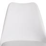 Стул Тулип Айрон Чаир/Tulip Iron Chair (мод.EC-123)/1 шт. в упаковке металл/пластик, 54,5*48*83,5см, white (белый) white (белый) металл/пластик