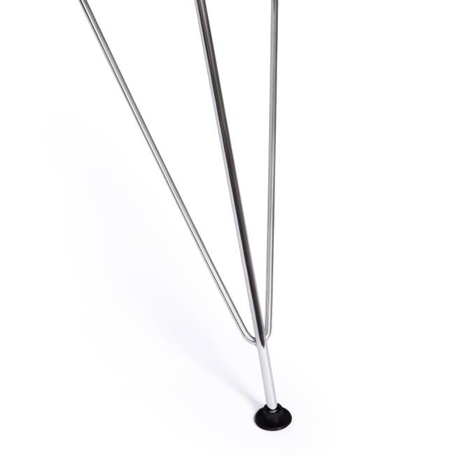 Стул Тулип Айрон Чаир/Tulip Iron Chair (мод.EC-123)/1 шт. в упаковке металл/пластик, 54,5*48*83,5см, white (белый) white (белый) металл/пластик
