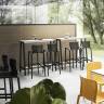 Стул пластиковый барный Spyker Stool жемчужно-серый 475х460х1025 мм Стул пластиковый барный Spyker Stool жемчужно-серый 475х460х1025 мм