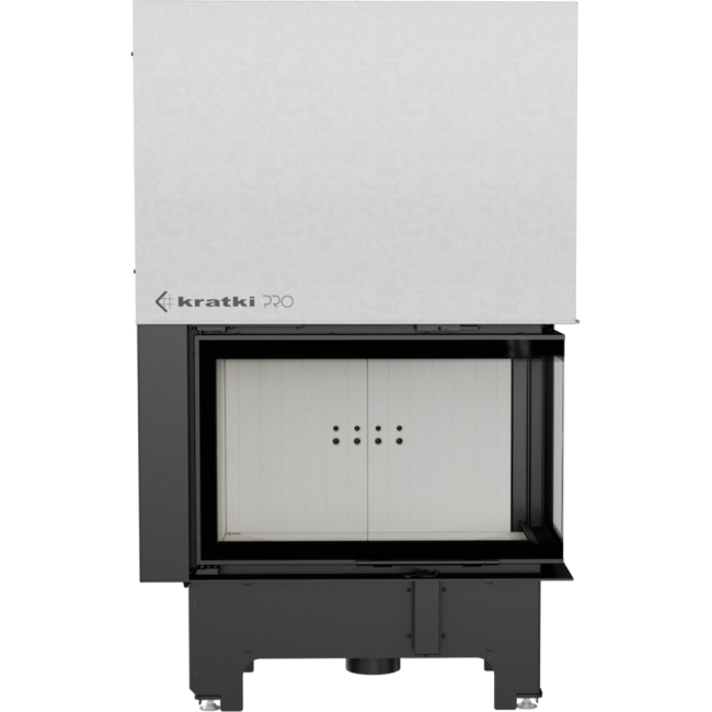 Топка Kratki PRO VNP/810/410 угловое стекло справа, гильотина