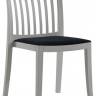 Стул пластиковый с обивкой Eden-S Soft 490х540х860 мм Стул пластиковый с обивкой Eden-S Soft 490х540х860 мм