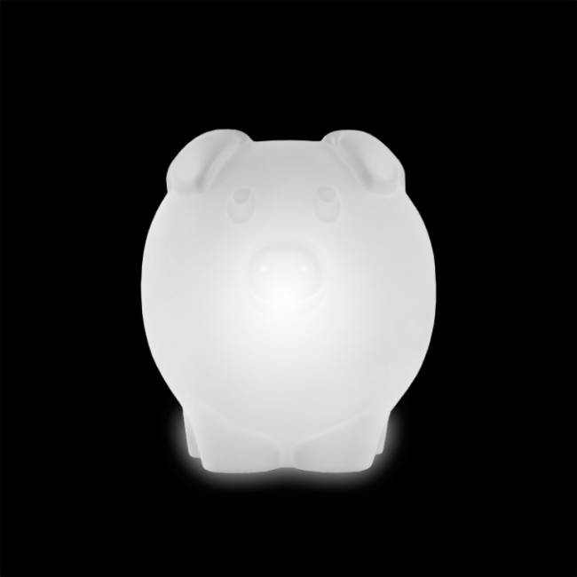 Светильник пластиковый настольный Свинка Peggy Lighting 320х420х400 мм Светильник пластиковый настольный Свинка Peggy Lighting 320х420х400 мм