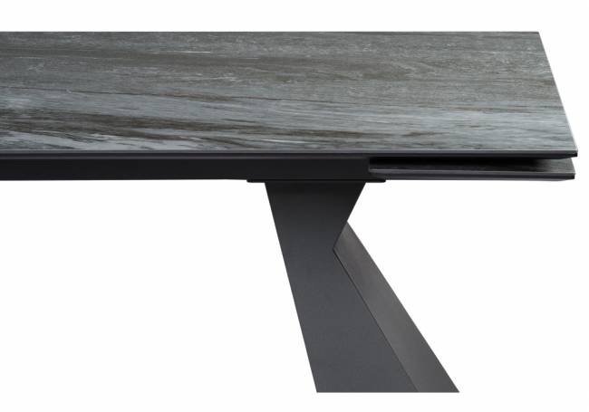 Керамический стол Керамический стол Денхольм 240(300)х100х75 mosco nero matt / черный