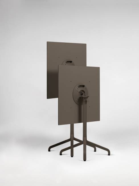 Подстолье металлическое барное складное Frasca High Folding Special табак 450х450х1070 мм Подстолье металлическое барное складное Frasca High Folding Special табак 450х450х1070 мм