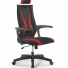 Кресло Sit 10 B2-170U - T+UMF(SY271)+Extra /Kb38/Wh09/U0mL-b/H3mL-Pf-2D(M09.B02.G15.W01), черный-красный