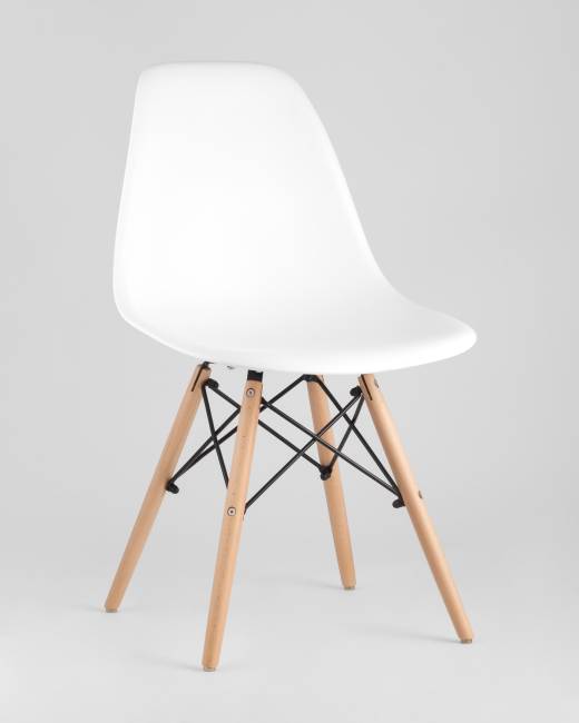 Стул Eames Style DSW белый (разборный каркас) Стул Eames Style DSW белый (разборный каркас)
