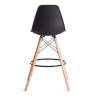 Стул барный Синди Бар Чаир/Cindy Bar Chair (мод.80-1)/2 шт. в упаковке дерево бук/металл/пластик, 50х51х109см, черный 3010/ натуральный (Комплект из 2 шт.) черный дерево бук/металл/пластик Стул барный Синди Бар Чаир/Cindy Bar Chair (мод.80-1)/2 шт. в упаковке дерево бук/металл/пластик, 50х51х109см, черный 3010/ натуральный (Комплект из 2 шт.) черный дерево бук/металл/пластик