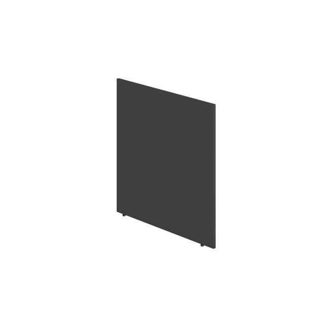 QR.0504.AN / Стенка боковая правая для переговорного модуля / цвет: антрацит, толщина: 18мм
