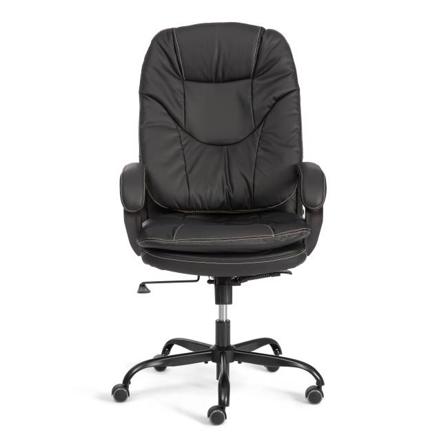 Кресло Комфорт Люкс/Comfort Lux (22) кож/зам, черный, 36-6 черный кож/зам Кресло Комфорт Люкс/Comfort Lux (22) кож/зам, черный, 36-6 черный кож/зам
