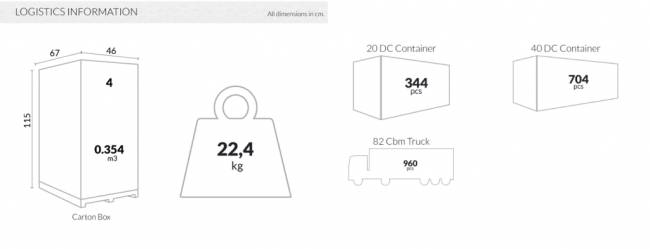 Стул пластиковый полубарный Cross Bar 65 темно-серый 450х500х960 мм