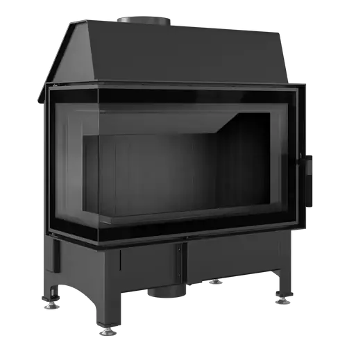 Топка Zibi/L/BS/DECO (угловое стекло слева)