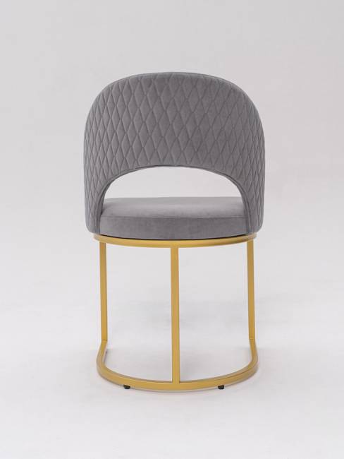 Стул Oscar Gray Romb / Gold Стул Oscar Gray Romb / Gold