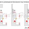 Топливный блок SteelHeat LINE GLASS 1100