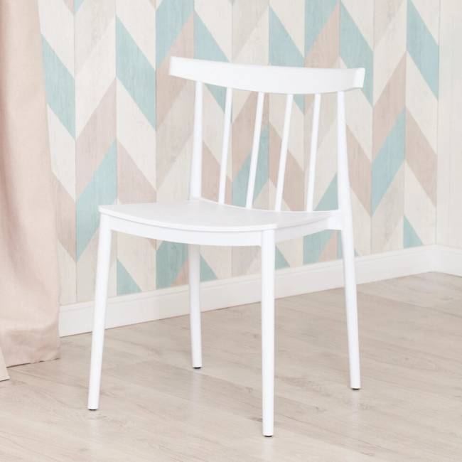 Стул FERMA (mod. 707) пластик, 50 х 51 х 76 см, White (белый)