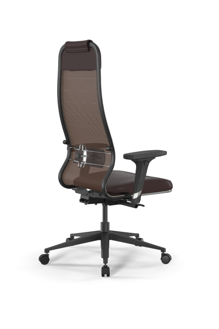Кресло SynchroSit 10 B1-115D - X2+Extra /Um00/Wm12/D02P(M23.B11.G19.W02), темно-коричневый