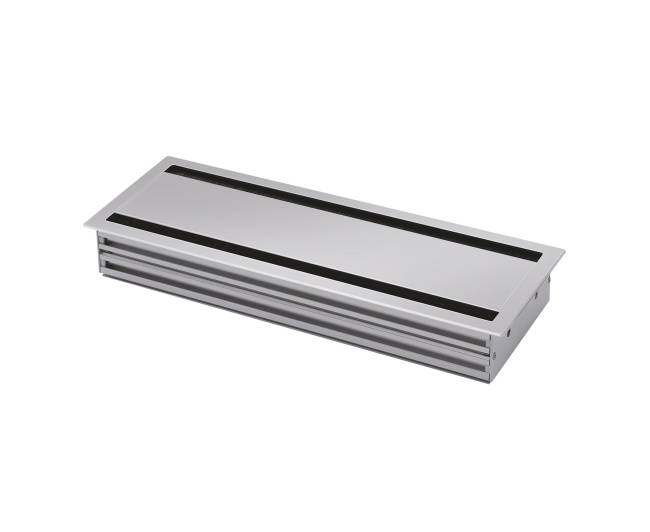 CB234.400G Заглушка кабель-канала Серый
