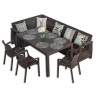 Комплект мебели YALTA L-LARGE 3 CHAIR