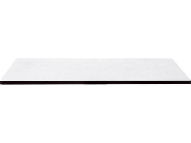 Столешница прямоугольная Piano Laminato 110x70 белый 1090х690х10 мм