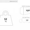 Табурет пластиковый Tom 45 темно-серый 340х340х450 мм Табурет пластиковый Tom 45 темно-серый 340х340х450 мм