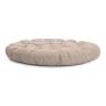 Кресло-качалка Папасан/Papasan (W 23/01 B) /с подушкой/ 115х78х104см, пекан орех, подушка рогожка, меланж Pecan (орех)