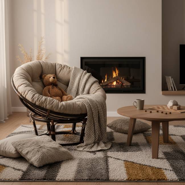 Кресло Папасан/Papasan (23/01 W) /с подушкой и ремешками/ 115х101х104см, античный черно-коричневый, подушка рогожка, меланж Antique brown (античный черно-коричневый) Кресло Папасан/Papasan (23/01 W) /с подушкой и ремешками/ 115х101х104см, античный черно-коричневый, подушка рогожка, меланж Antique brown (античный черно-коричневый)