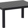 Стол пластиковый раздвижной Atlantic Table 140/210 черный 1400-2100х1000х760 мм Стол пластиковый раздвижной Atlantic Table 140/210 черный 1400-2100х1000х760 мм