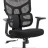 Эргономичное кресло Everprof Omega Black (Омега Блэк) Сетка Черный