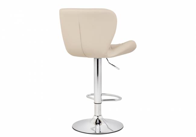 Барный стул Porch beige / chrome