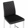 Барный стул Teon black / chrome