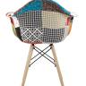 Кресло Eames DSW пэчворк