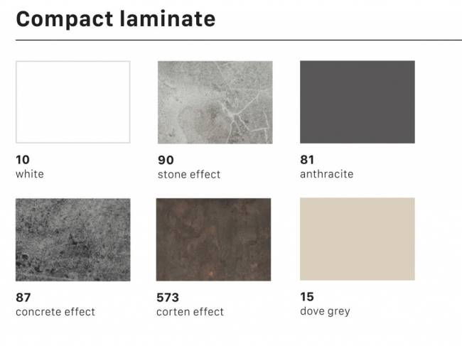 Столешница круглая Compact Laminate для подстолья Tiffany XL кортен Ø1300х12 мм Столешница круглая Compact Laminate для подстолья Tiffany XL кортен Ø1300х12 мм