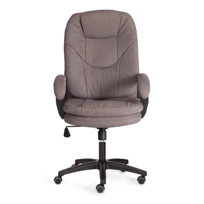 Кресло Комфорт Лт/Comfort Lt (22) ткань рогожка Nice, мокко (серо-бежевая) бежевый ткань рогожка Nice