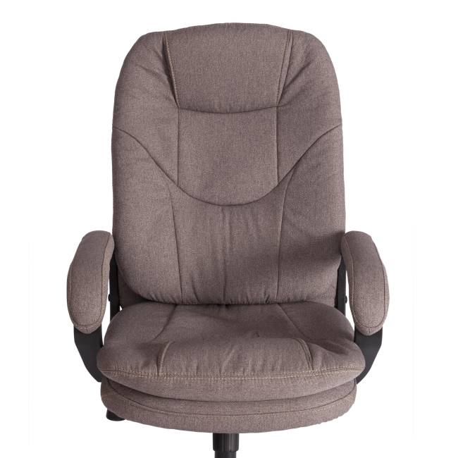Кресло Комфорт Лт/Comfort Lt (22) ткань рогожка Nice, мокко (серо-бежевая) бежевый ткань рогожка Nice