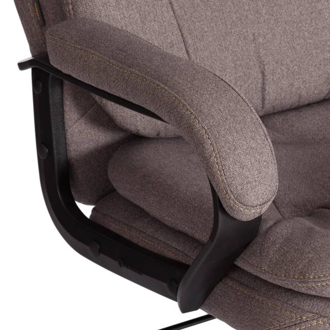 Кресло Комфорт Лт/Comfort Lt (22) ткань рогожка Nice, мокко (серо-бежевая) бежевый ткань рогожка Nice