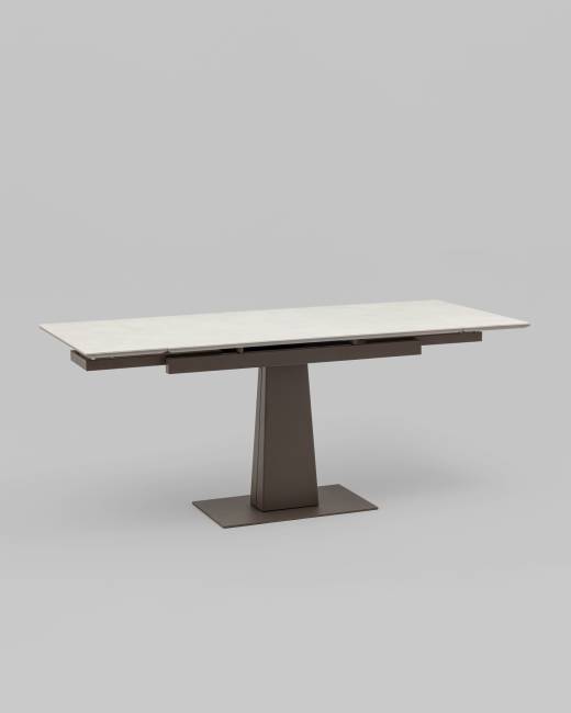 Стол Арнон 120-180/80/76 см керамика Carmen light grey