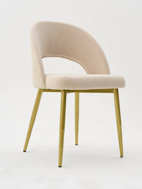 Стул Dominic ivory Romb / Gold