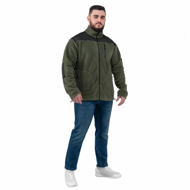 Толстовка флисовая TIGER хаки р.XL (HS-PSTK-XL) Helios