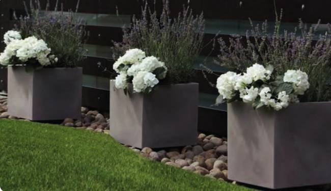Кашпо пластиковое Iris Vase рубиновый 500х500х500 мм Кашпо пластиковое Iris Vase рубиновый 500х500х500 мм