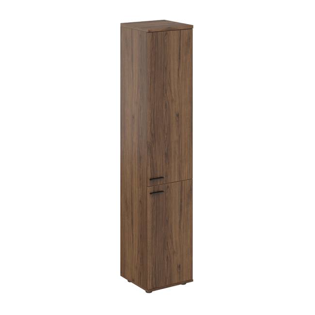 SG.802.DM.DM.DM.R / Шкаф высокий 400х400х1955, з.ст HDF, правый / корпус: дуб модена; фасады: дуб модена