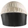 Лаунж-диван плетеный Shell-sunshade антрацит Ø1800х860 мм