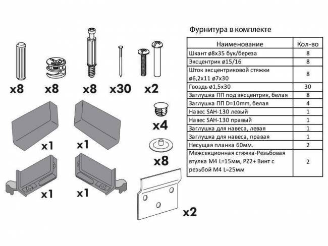 Шкаф (корпус) 500х340х960