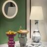 Светильник пластиковый напольный Ottocento Lamp Special арабескато, белый Ø600х1700 мм Светильник пластиковый напольный Ottocento Lamp Special арабескато, белый Ø600х1700 мм