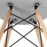 Стул Eames Style DSW темно-бирюзовый x4 (разборный каркас)