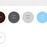 Стул пластиковый Tiffany голубой 450х510х850 мм