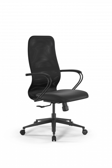 Кресло SynchroSit 8 B2-9K - X2+Extra /Uh00/Wh12/K3bL(M25.B11.G19.W02, черный