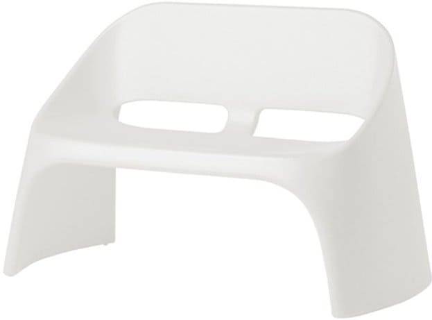 Скамья пластиковая двухместная Amelie Duetto Standard 1200x590х870 мм