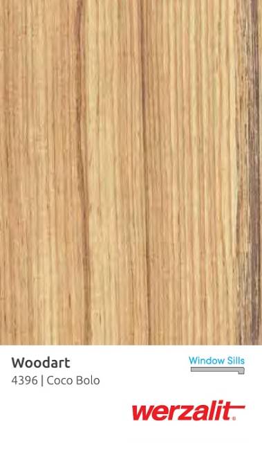 Столешница круглая Werzalit Woodart кокоболо Ø800х18 мм