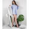 Зеркало напольное BeautyStyle 8 белый 138 см х 35 см
